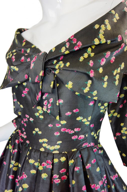 1950s Christian Dior London Numbered Dress 4