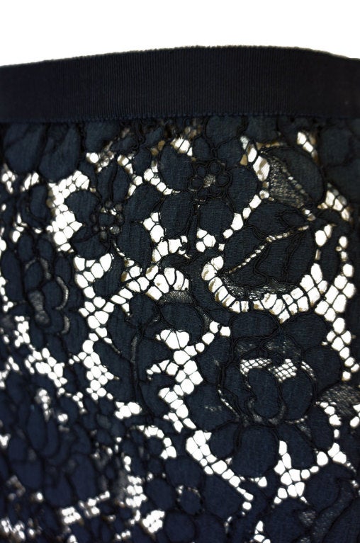 F/W 2008 Prada Guipure Lace Skirt 2