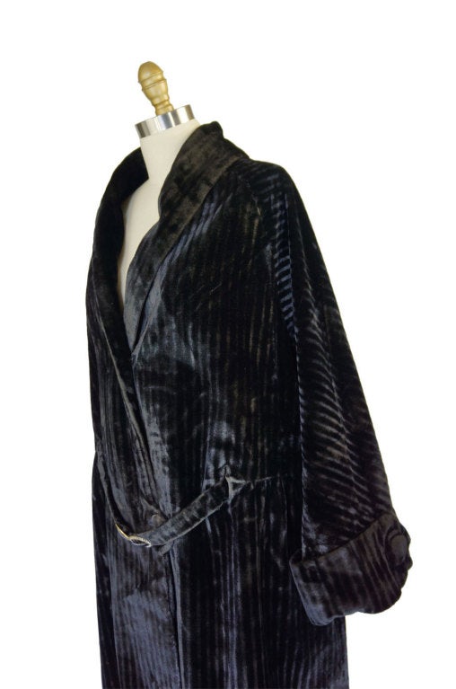 Teens/Early 1920s Velvet Flapper Coat 2