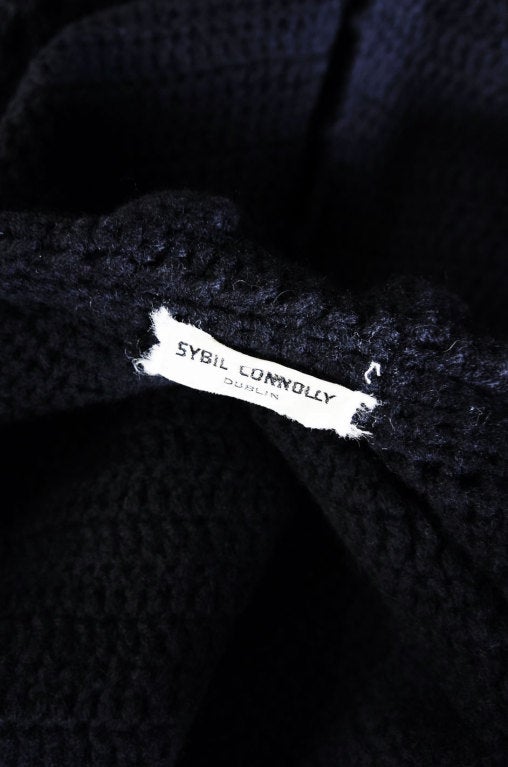 Rare 1960s Sybil Connolly Crochet Cape 7