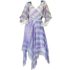 Vintage 1970s Giorgio di Sant'Angelo Silk Outfit
