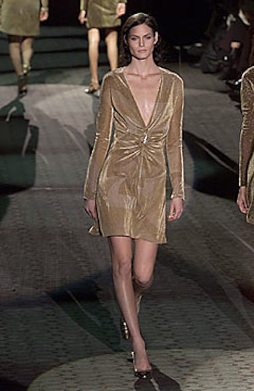 F/W 2000 Tom Ford for Gucci Gold Top 4