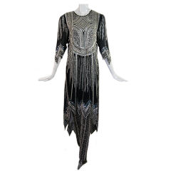 1980s Zandra Rhodes Beaded Ensemble