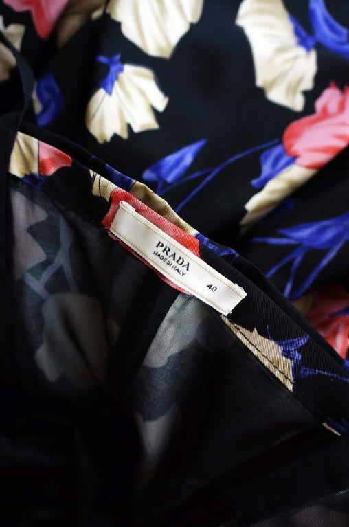 2008 Infamous Prada Couture Silk Dress 5