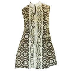 Vintage 1960s Sequin Dior Mini Dress or Tunic