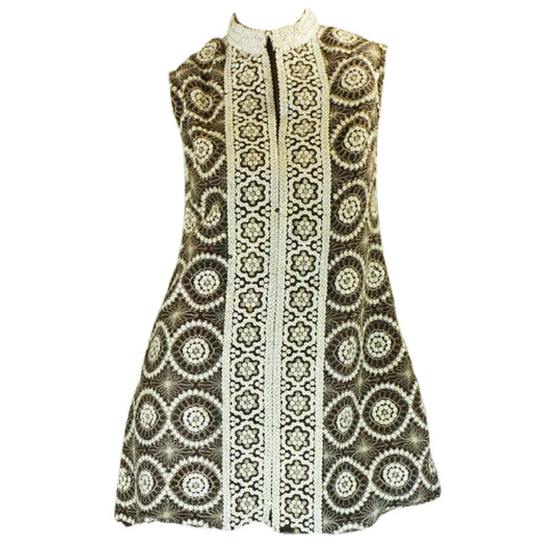 1960s Sequin Dior Mini Dress or Tunic