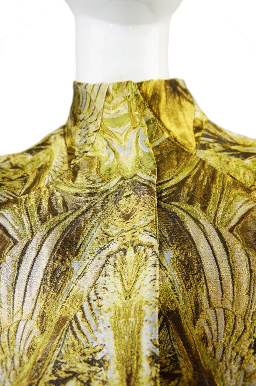 Final Collection Alexander McQueen Gold Brocade Angel Jacket 1