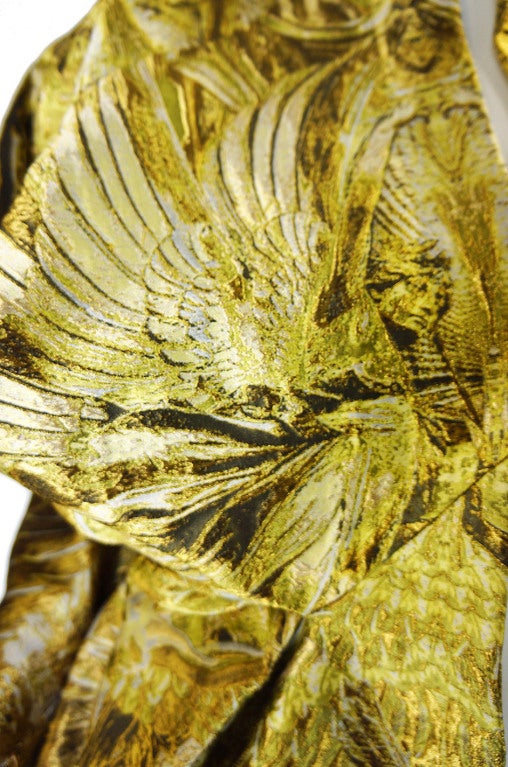 Final Collection Alexander McQueen Gold Brocade Angel Jacket 2