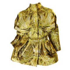 Final Collection Alexander McQueen Gold Brocade Angel Jacket
