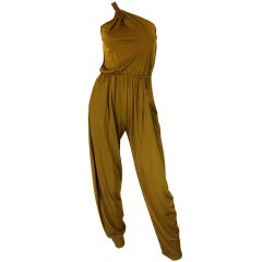 1970s Genny by Gianni Versace Jumpsuit