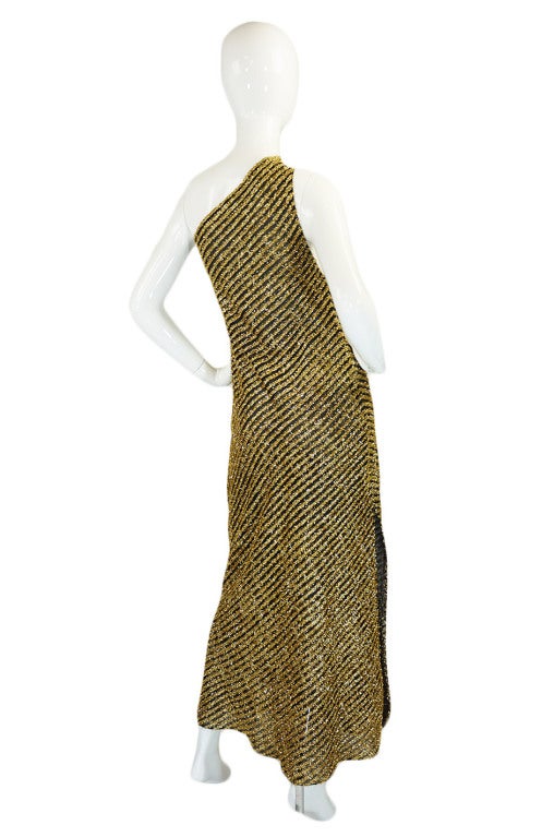 1970s Stephen Burrows Fringe Dress