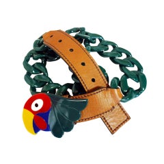 S/S 2005 Iconic Prada Parrot Belt