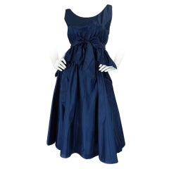 Rare 1950s Early Pauline Trigere Silk Set 9