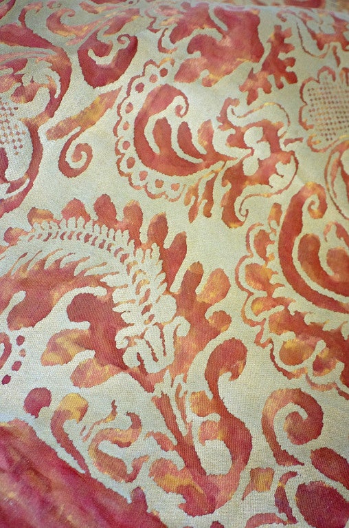 1961 HandPainted Couture Fortuny Fabric 3