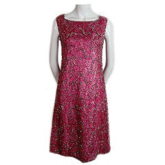 1960s Pink Beaded Malcolm Star