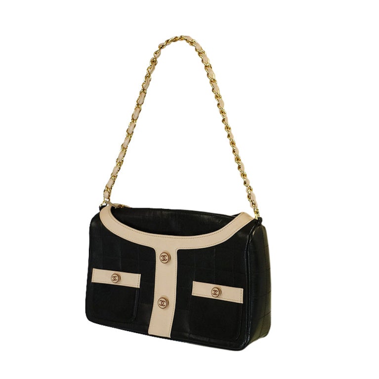 Ltd Ed Mademoiselle Chanel Jacket Bag For Sale