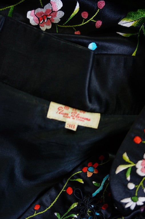1930s Silk & Emroidered Metal Thread Asian Jacket