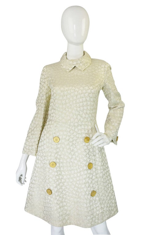 Rare 1960s Madeleine De Rauch Dress In Excellent Condition In Rockwood, ON