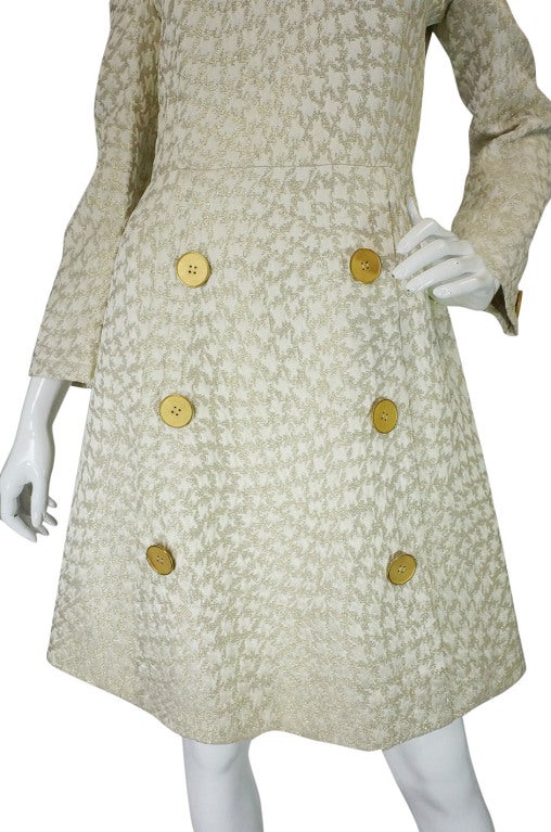 Rare 1960s Madeleine De Rauch Dress 5