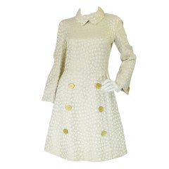 Rare 1960s Madeleine De Rauch Dress