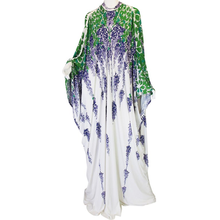 1970s Domitivalli Caftan and Maxi Dress