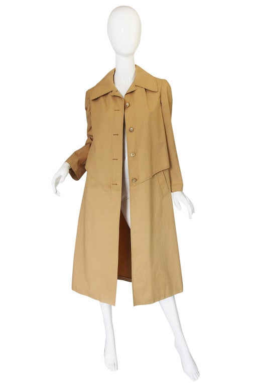 1950s raincoat