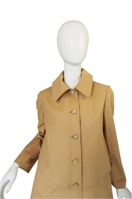 1950s Rare Hermes Macintosh Raincoat at 1stDibs
