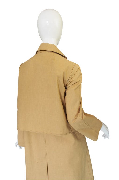 1950s Rare Hermes Macintosh Raincoat 1