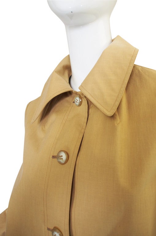 1950s Rare Hermes Macintosh Raincoat 2