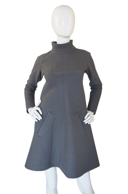 Women's 1960s Numbered Haute Couture Jean Patou Dress