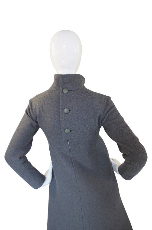 1960s Numbered Haute Couture Jean Patou Dress 3