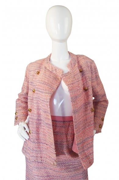 Women's Circa 1966 Chanel Haute Couture Suit