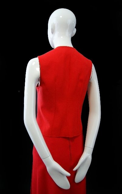 1970s Celine Skirt & Vest Suit 2