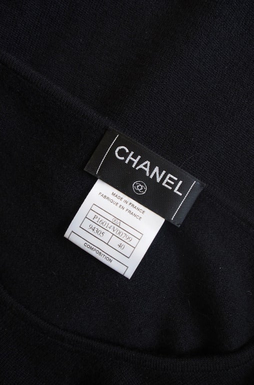 1999 Chanel Cashmere & Silk Sweater 2
