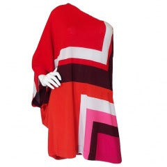 2012 Cruise Christian Dior One Shoulder Caftan Dress 10
