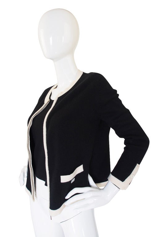 Women's 1980s Classic Chanel Cashmere Twinset