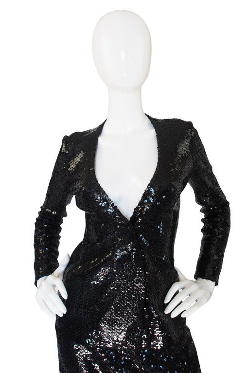 halston sequin