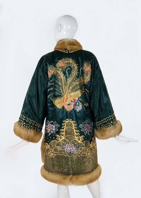 1960s Embroidered Sable & Mink Coat 3