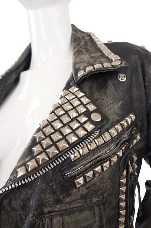 1970s Motorcross Studded Leather Jacket 2