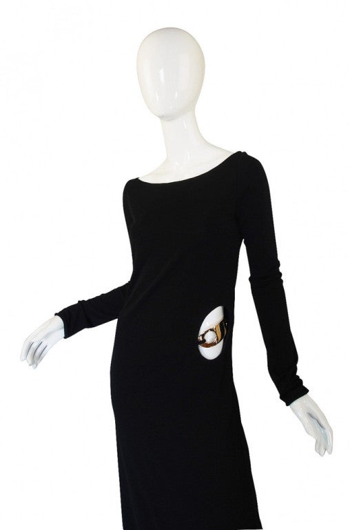 Women's S/S 1996 Tom Ford for Gucci KeyHole Gown For Sale