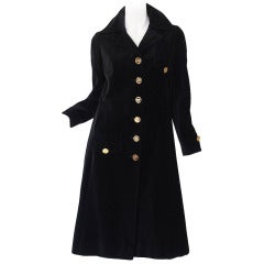 1970s Roberta Di Camerino Velvet Coat