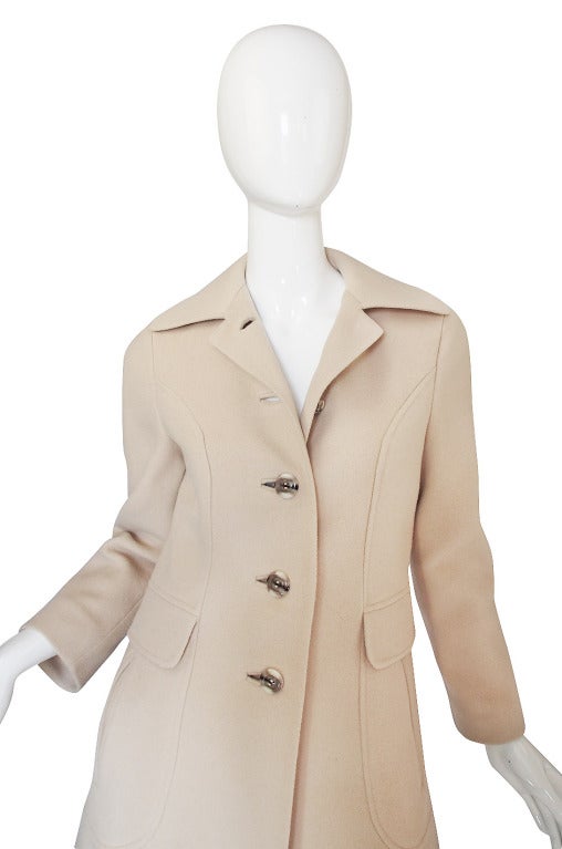 Women's 1960s Helen Wolf 100% Cashmere Coat