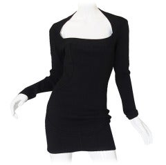 1990s Azzedine Alaia Fitted & Sculpted Dress
