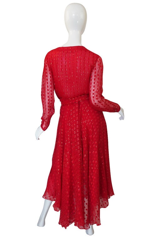 This stunning cocktail ensemble was made for the mother of the woman this was acquired from. She was a Dior Haute Couture client and this was made specifically for her in Paris and is a one of. It is beautifully made and has couture finishes. Made