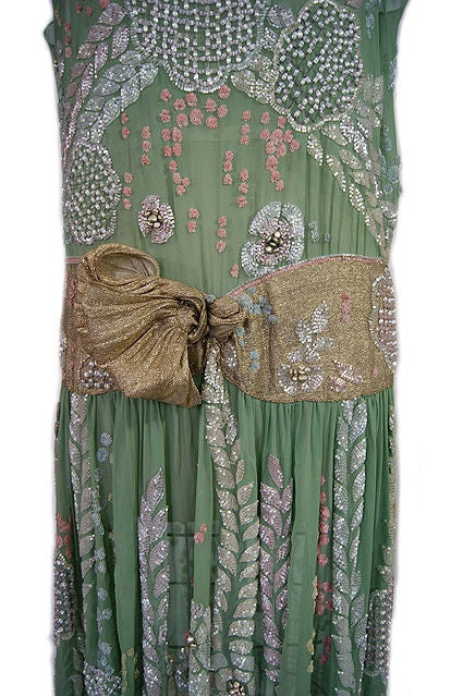 1920s Elaborately Beaded Flapper 6