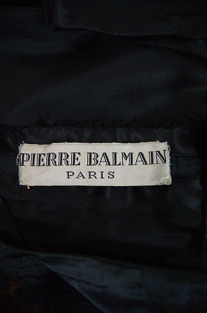 1950s Couture Lace Pierre Balmain 6
