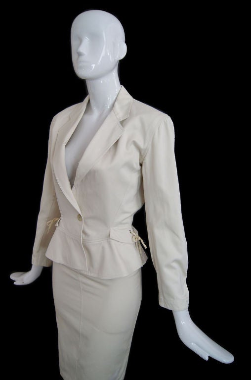 1990s Alaia Wasp Waist Jacket 1