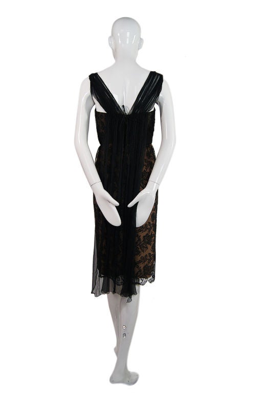 1950s Chantilly Lace Helen Rose Dress