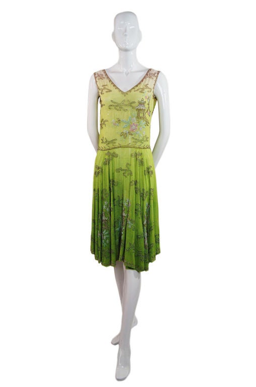 Women's 1920s Amazing Beaded Ombre Flapper