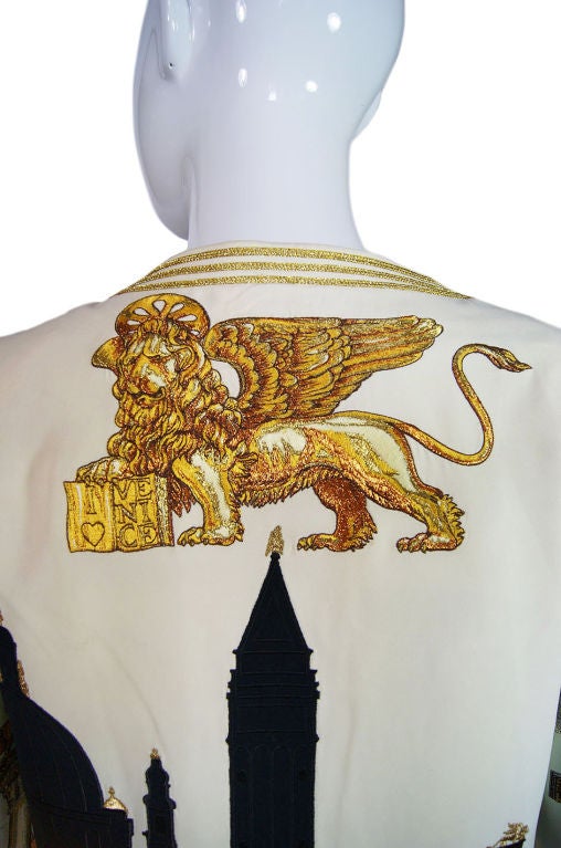 1990s Moschino Couture Venice Jacket 1